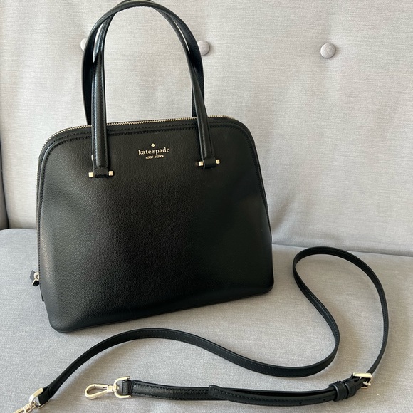 Kate Spade Patterson Drive Medium Dome Satchel in Black - Picture 1 of 11